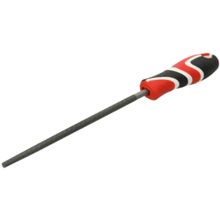 Ronde vijl 200 mm gekapt 1