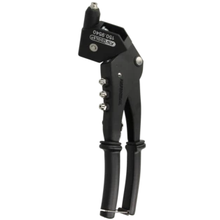 Pince manuelle &agrave; rivets avec t&ecirc;te orientable