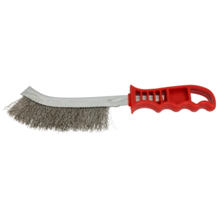 RVS-staalborstel kunststof handvat