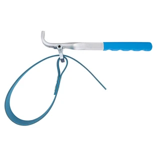 Strap wrench with jaw capacity up to &Oslash; 140 mm