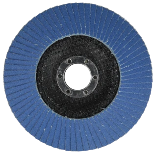 Rosetta di sicurezza dentata a ventaglio Inox Zirkon &Oslash; 125 mm granulazione 120