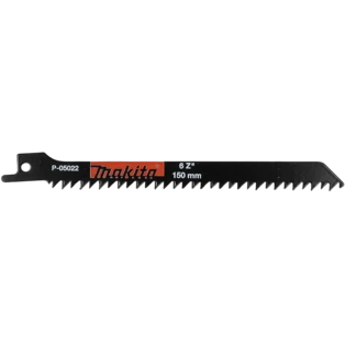 Reciprocating saw blade wood/plastic 6 - 100 mm (PU 5)