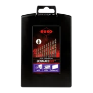 HSSE-Co 5 drill set with Flowstep tip &Oslash; 1 - 10 mm