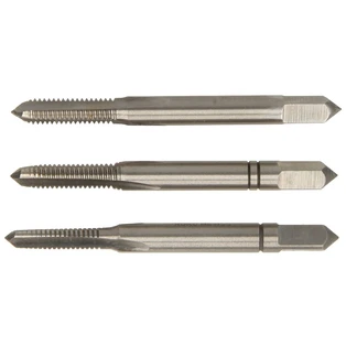 HSS Taraud manuel 3 pi&egrave;ces M6