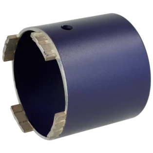 Percussion core &oslash; 82 mm for wet and dry drilling 