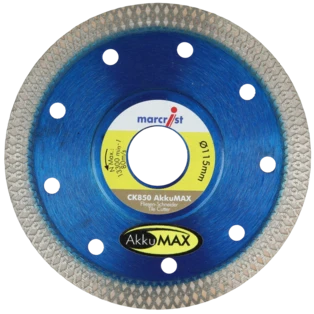 AkkuMAX diamond cutting blade for tiles