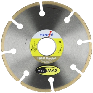 AkkuMAX precision diamond cutting blade for insulation materials