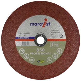 Cutting blade 850 ultra-thin for metal and inox &oslash; 230 x 1.9 mm