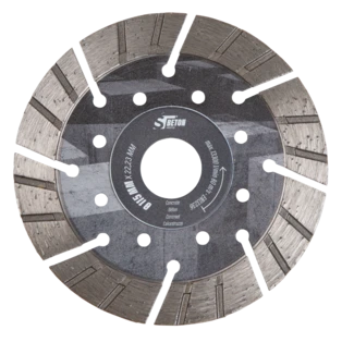 Universal diamond cutting blade for concrete