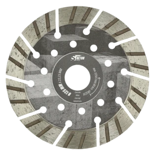 Universal diamond cutting blade for concrete