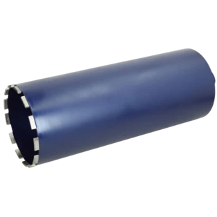 Couronne diamant&eacute;e haut rendement 1 1/4''pour forages &agrave; eau &Oslash; 162 x 450 mm