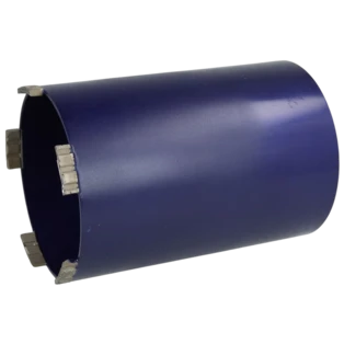 High-performance diamond percussion core 1/2" dry drilling &Oslash; 107 x 175 mm