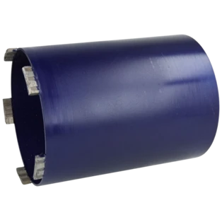 High-performance diamond percussion core 1/2" dry drilling &Oslash; 117 x 175 mm