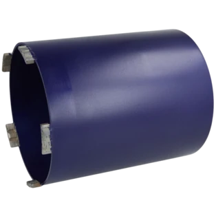 High-performance diamond percussion core 1/2" dry drilling &Oslash; 127 x 175 mm