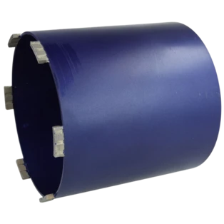 High-performance diamond percussion core 1/2" dry drilling &Oslash; 152 x 175 mm