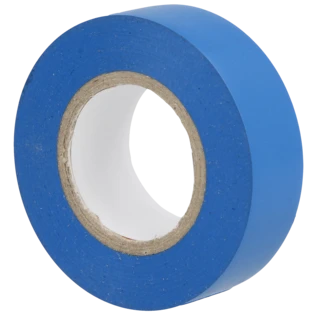 PVC insulation tape blue 0.15 x 15 mm 10 m roll