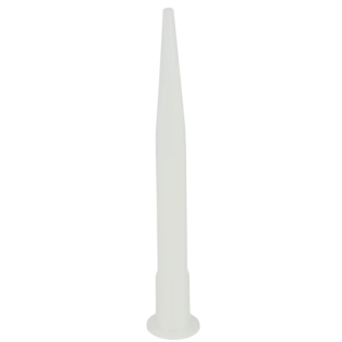 Embout cartouche long 175 mm blanc