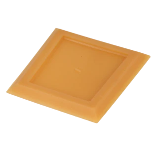 Spatule souple 90x90/80x5 mm avec rebords 45&deg;