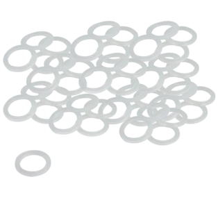 PE gaskets 23 x 29 x 2 mm for water meters