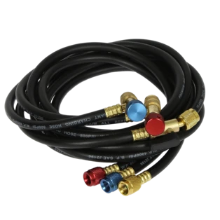 F&uuml;llschlauch-Set f&uuml;r R32 / R410 mit 3 Schl&auml;uchen
