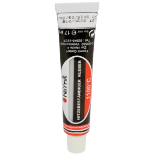 Special glue for furnace sealing cords up to 1,100 &deg;C high-temperature resistant