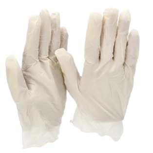 Disposable gloves vinyl size XL