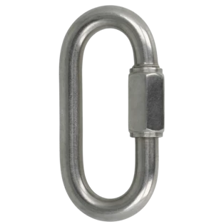 RVS ketting snelspanner &Oslash; 12 mm 