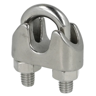 Stainless steel rope clip M8