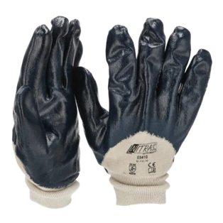 Work glove nitrile-coated