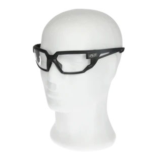 Protective eyewear with clear glass