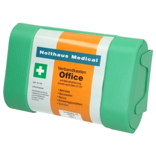 Bedrijfs-EHBO-trommel Office met inhoud conform DIN 13157