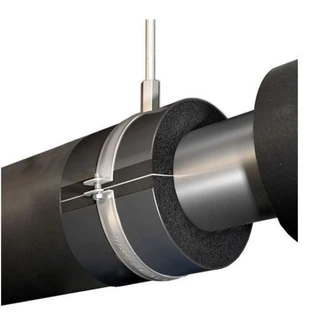 Armafix AF insulated pipe clamp for 35 and 38 mm
