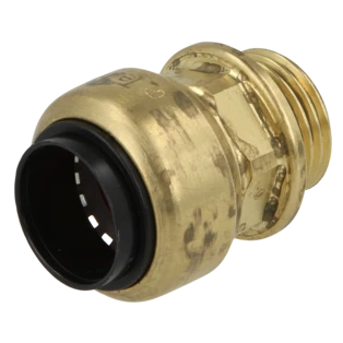 Straight screw-in click connector 18 mm | 1/2" ET