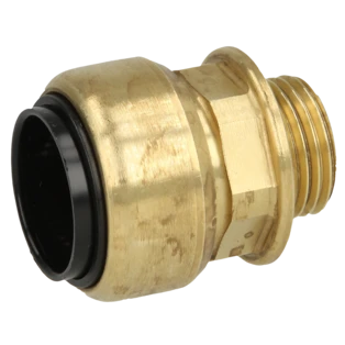 Straight screw-in click connector 22 mm | 1/2" ET