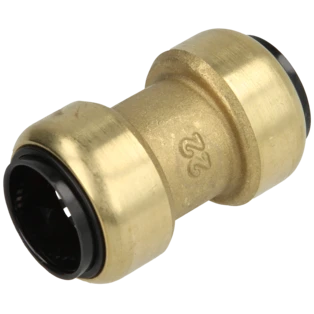Straight plug-in connector 22 mm