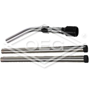 Compleet verlengstuk 32 mm 1 x gebogen buis en 2 verlengstukken