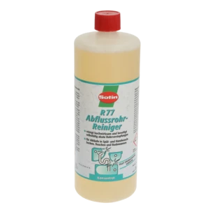 R 77 Drain cleaner concentrate 1 l bottle