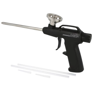 Dispensing foam gun 