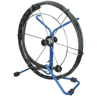 Kehrstangenhaspel mit GFK-Stange 20 m