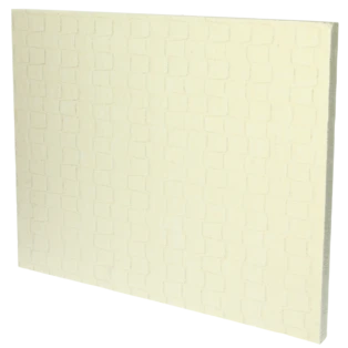 Ceramic fibre plate 500 x 400 x 25 mm