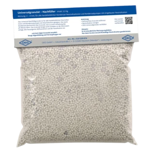 Granulato per ricarica universale granulazione 2 - 4 mm in sacchetto