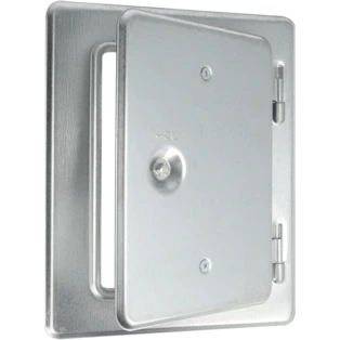 Chimney door galvanised with square lock 120 x 180 mm