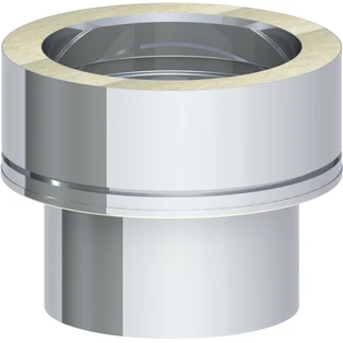 &Uuml;bergang E1 auf D3 f&uuml;r Abgassystem &Oslash; 150 mm