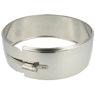 Collier de serrage  pour syst&egrave;me d'&eacute;vacuation des fum&eacute;es &Oslash; 130 mm