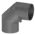 Coude 90° tuyau de poêle Ø 130 mm avec trappe de nettoyage 