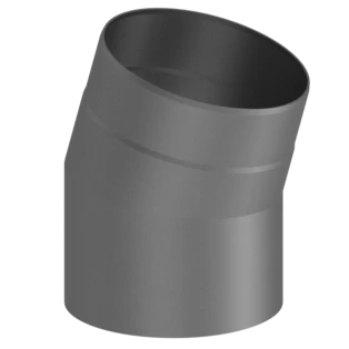 Coude 30&deg; tuyau de po&ecirc;le &Oslash; 120 mm  