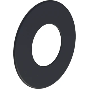 Collare a muro grande 85 mm per canna fumaria &Oslash; 180 mm nero