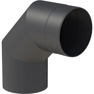 Elbow 90&deg; stovepipe &Oslash; 180 mm