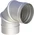 Elbow Ø 130 mm rotatable 0-90°