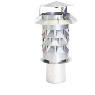 Inserto per fumaiolo Windkat per dimensione interna di &Oslash; 176 mm